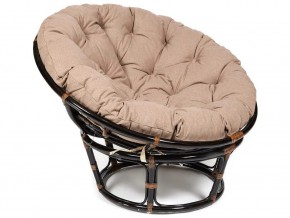 Кресло Papasan 23/01 W с подушкой Antique brown, экошерсть Коричневый в Камышлове - kamyshlov.магазин96.com | фото