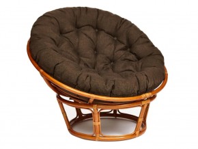 Кресло Papasan 23/01 W с подушкой Cognac, ткань Коричневый в Камышлове - kamyshlov.магазин96.com | фото