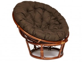 Кресло Papasan 23/01 W с подушкой Pecan, ткань Коричневый в Камышлове - kamyshlov.магазин96.com | фото