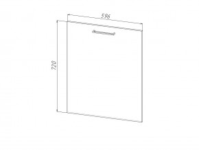 П 60 Комплект для посудомоечной машины 600 мм (цоколь + фасад) ЛДСП в Камышлове - kamyshlov.магазин96.com | фото